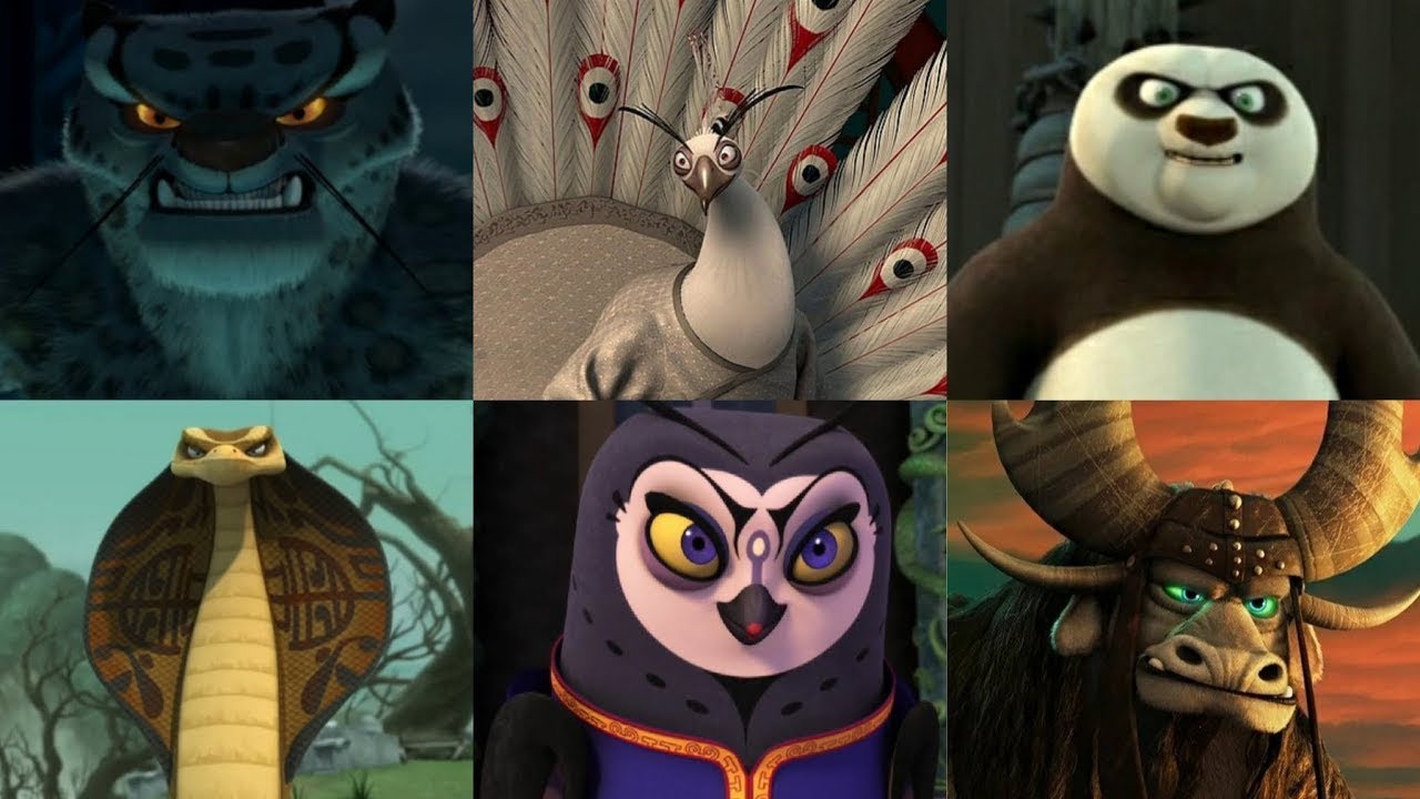 Characters In Kung Fu Panda 2