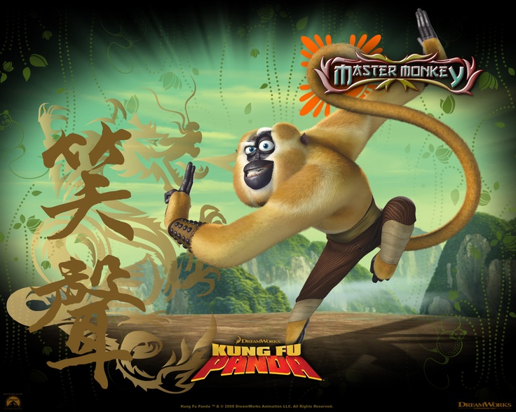 kung+fu+panda+-+monkey.jpg (image) | Kung fu panda, Kung fu panda 3 - Kung Fu Panda 3 Movie Cast
