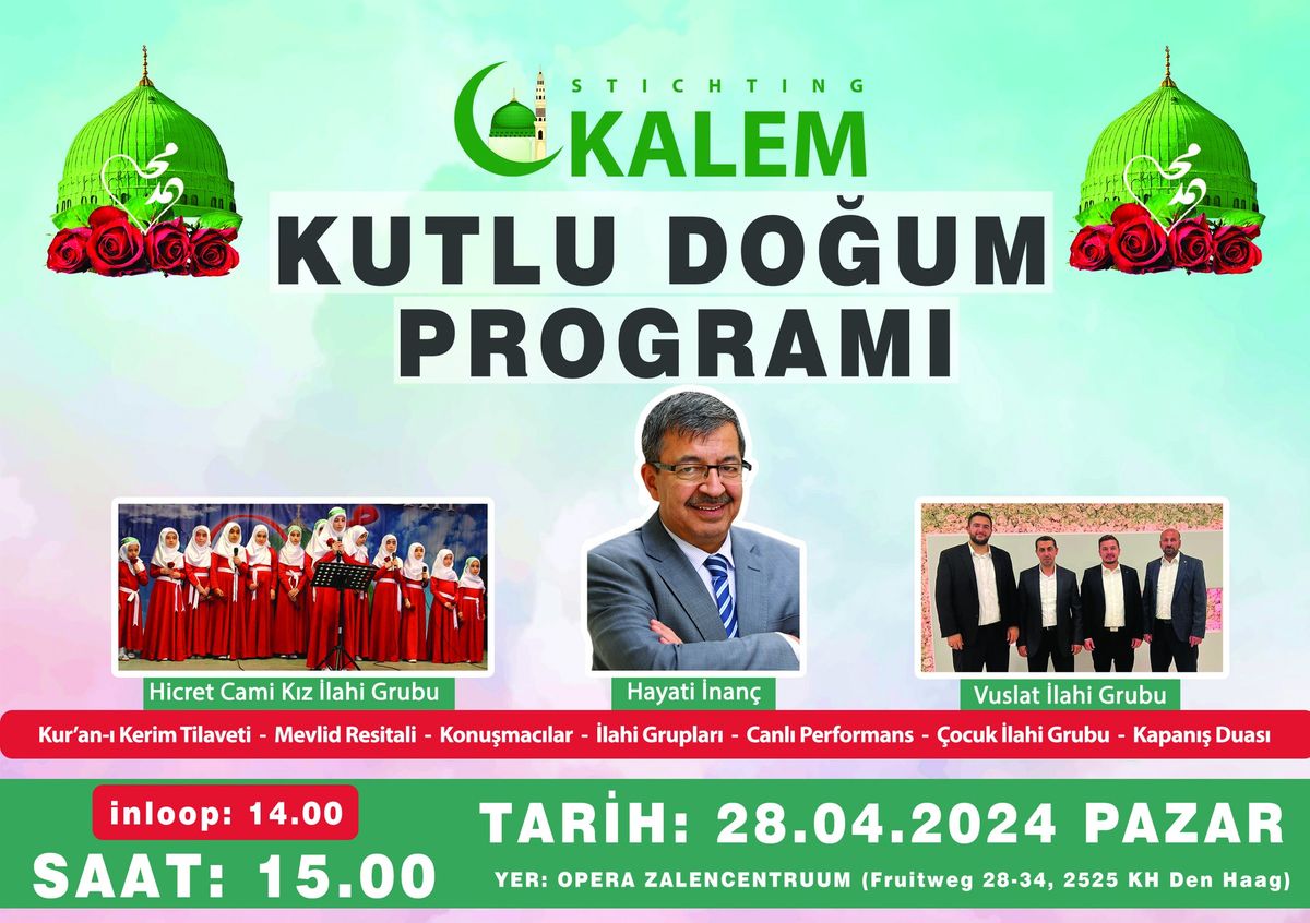 Kutlu Doğum Programı, Fruitweg 28, 2525 KH Den Haag, Nederland, The - Fruitweg 15 2525 Ke Den Haag