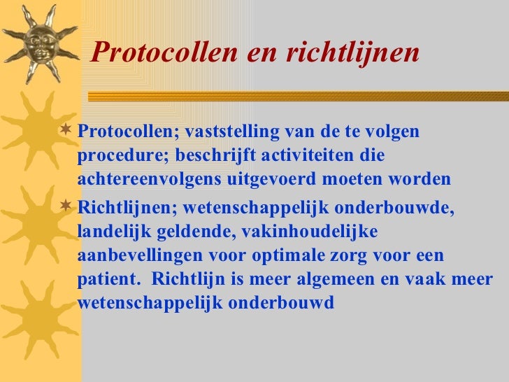 Kwal zorg nov 2010 producttoets 8 - Wat Is Een Richtlijn In De Zorg