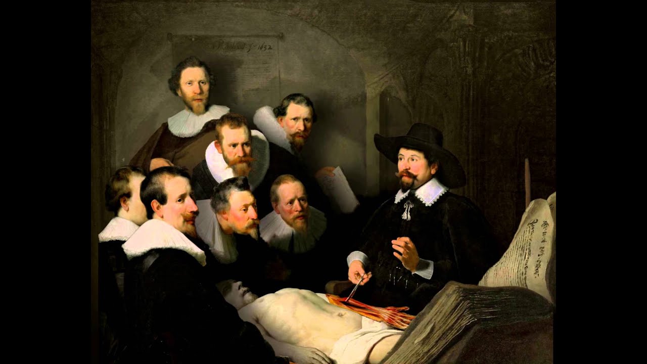 Anatomische Les Rembrandt Van Rijn