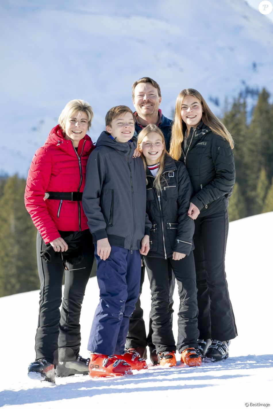 La princesse Laurentien, son mari le prince Constantijn, et leurs - Claus Casimir Van Oranje Nassau Van Amsberg
