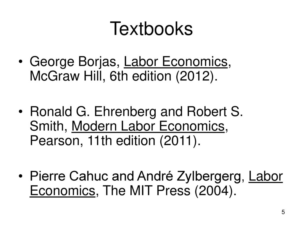 Labor Economics Barcelona GSE Spring ppt download - Labor Economics Borjas Pdf Free Download