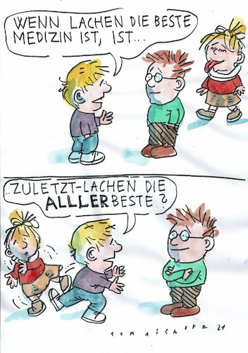 Lachen By Jan Tomaschoff | Philosophy Cartoon | TOONPOOL - Cholesterol Hdl Ratio Te Hoog