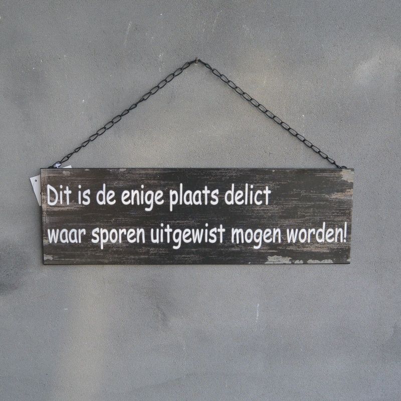 Landelijk tekstbord 'dit is de enige plaats delict waar sporen - Dit Is De Enige Gifslang Die Voorkomt In Belgie
