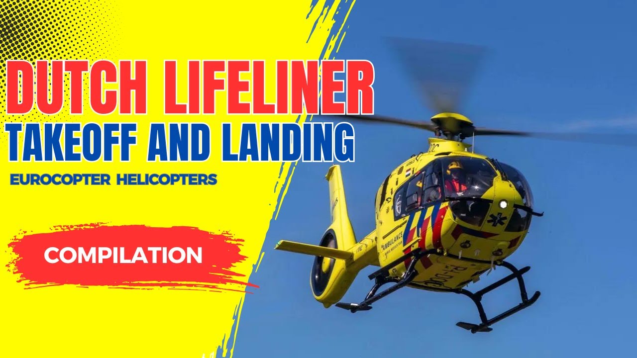 Landen & opstijgen 🚁 traumahelikopters in Nederland compilatie 🚑🚁 - YouTube - Waar Staan De Traumahelikopters In Nederland