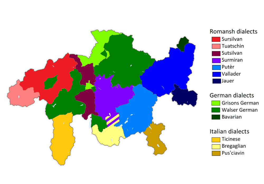 Zwitserland Officiële Talen Reto Romaans