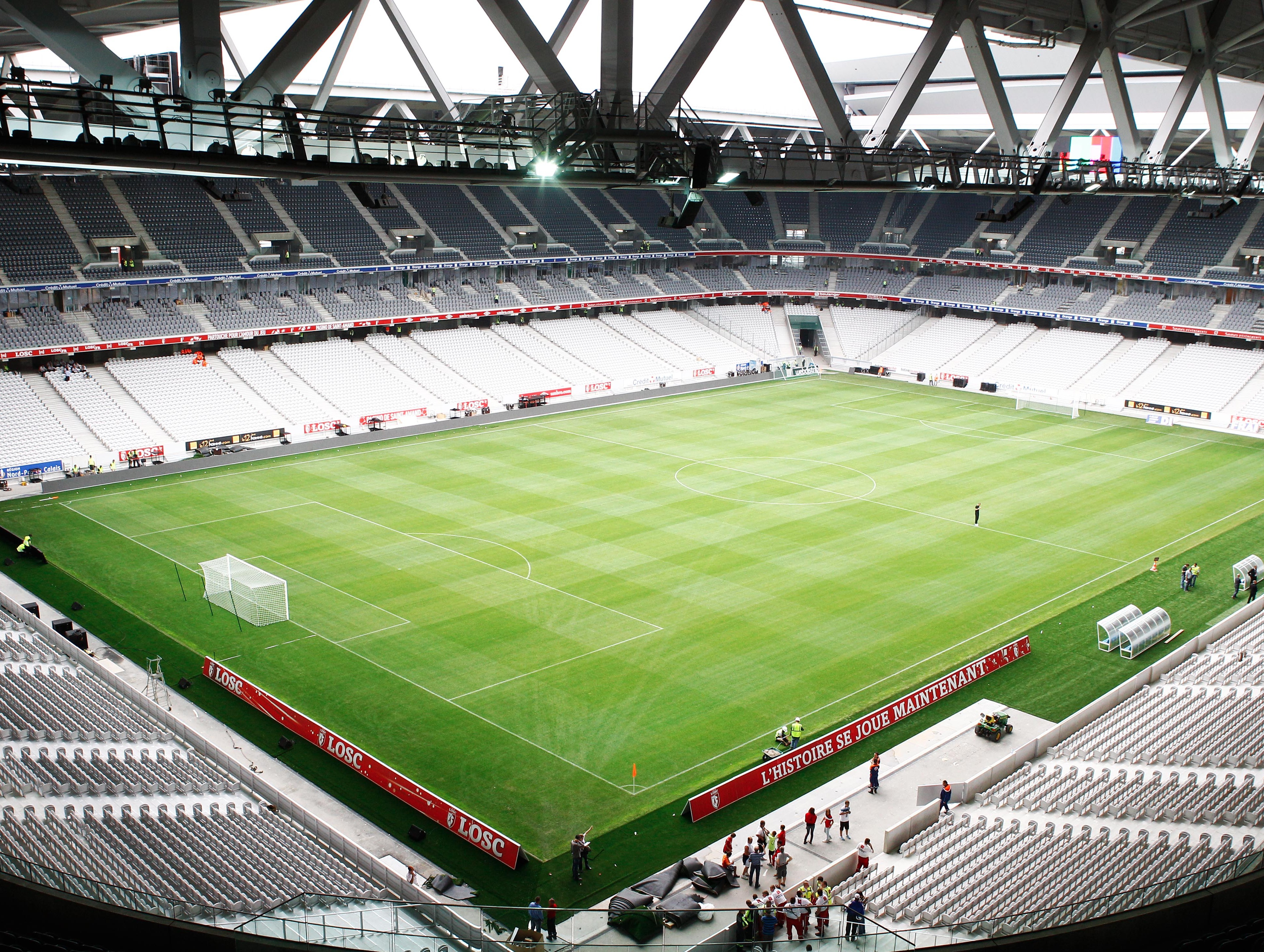 Le Grand Stade de Lille en images - Football - Stade De France Saint Denis Frankrijk