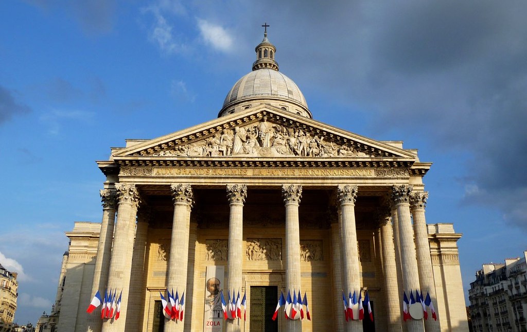 Panthéon Place Du Panthéon Parijs Frankrijk