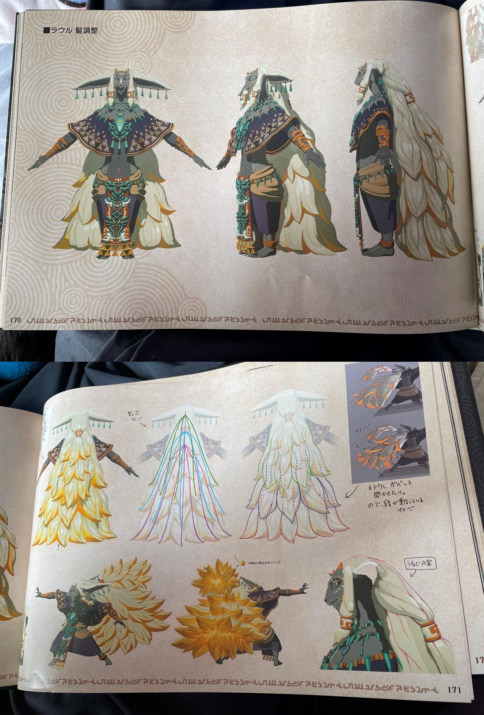 Leaked concept art of Rauru in Tears of the Kingdom | The Legend of - The Legend Of Zelda Breath Of The