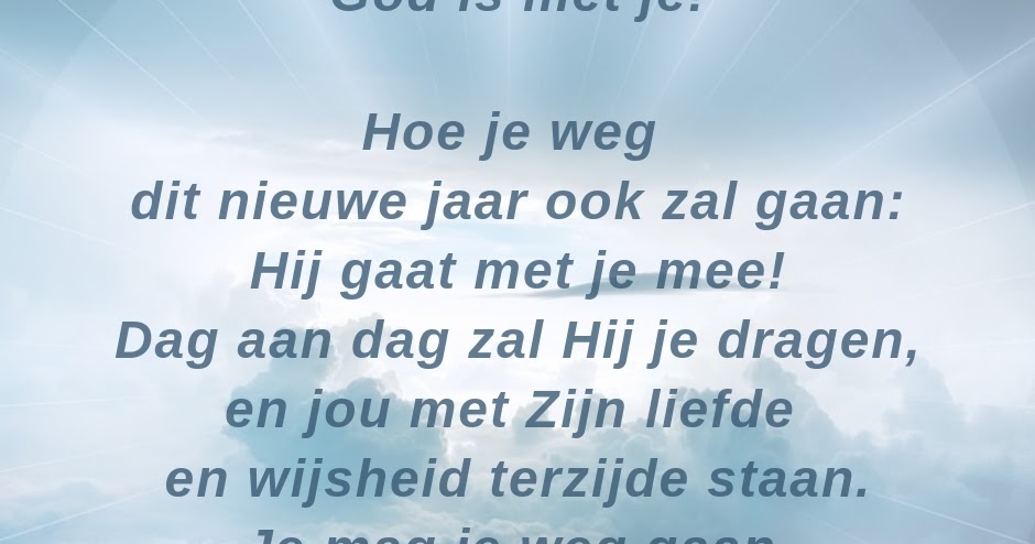 God Gaat Met Je Mee