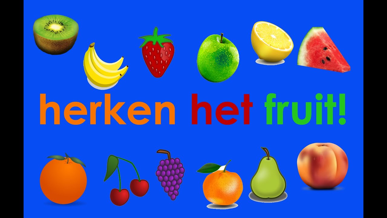 Leer Fruit Herkennen - YouTube - Welk Fruit Mag Een Grasparkiet Eten
