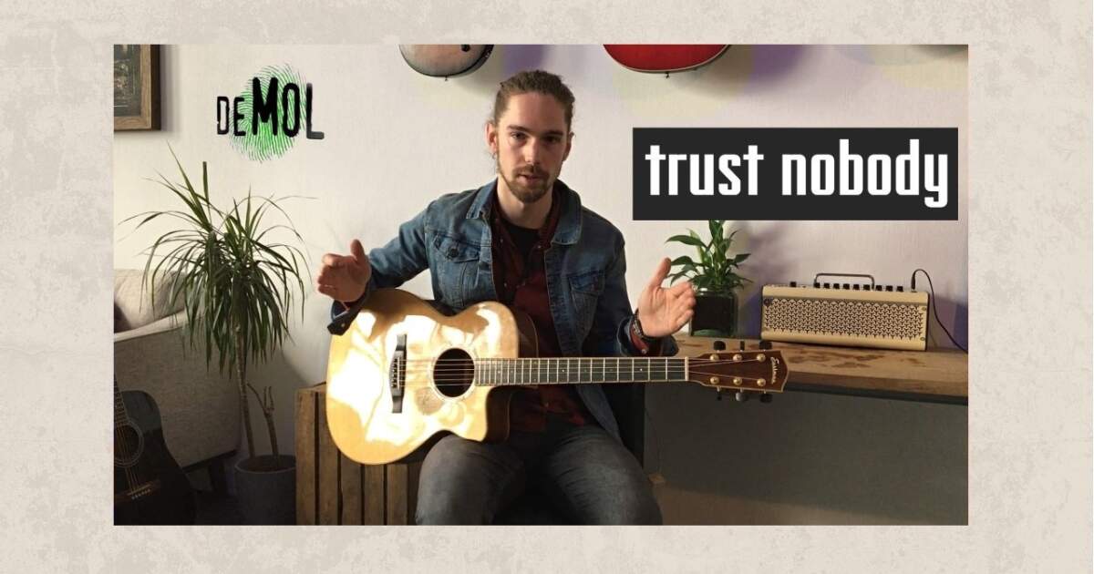 Leer het Wie is de Mol intro op gitaar! - Wie Is De Mol Intro
