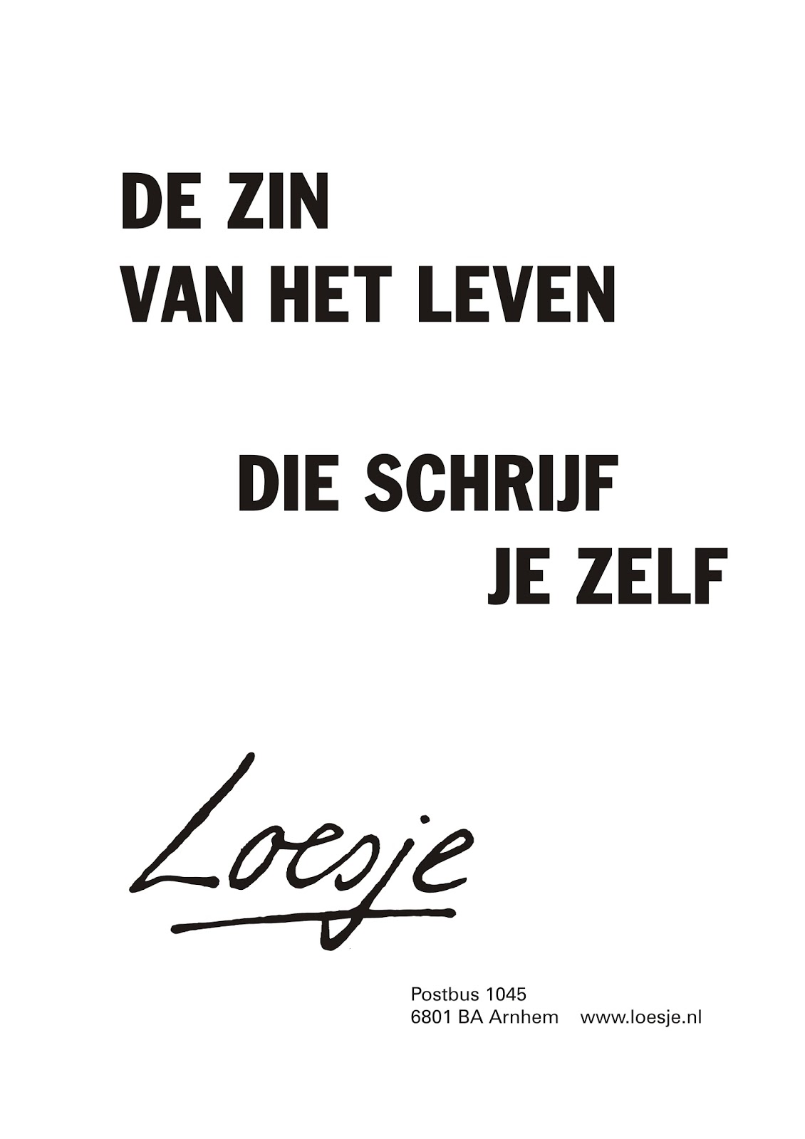 Lerarenopleiding: Mens en zingeving - Besluit In De Zin Van De Awb