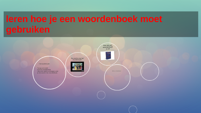leren hoe je een woordenboek moet gebruiken by djp de jezus paredes on - Mag Je Een Woordenboek Gebruiken Bij Nederlands Examen