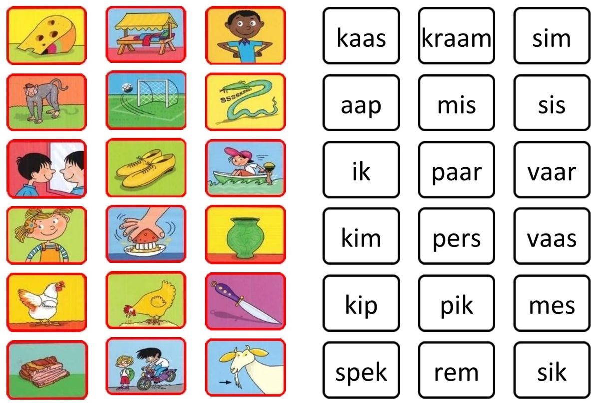 Leren Lezen Oefeningen - Oefenen Met Lezen Groep 3