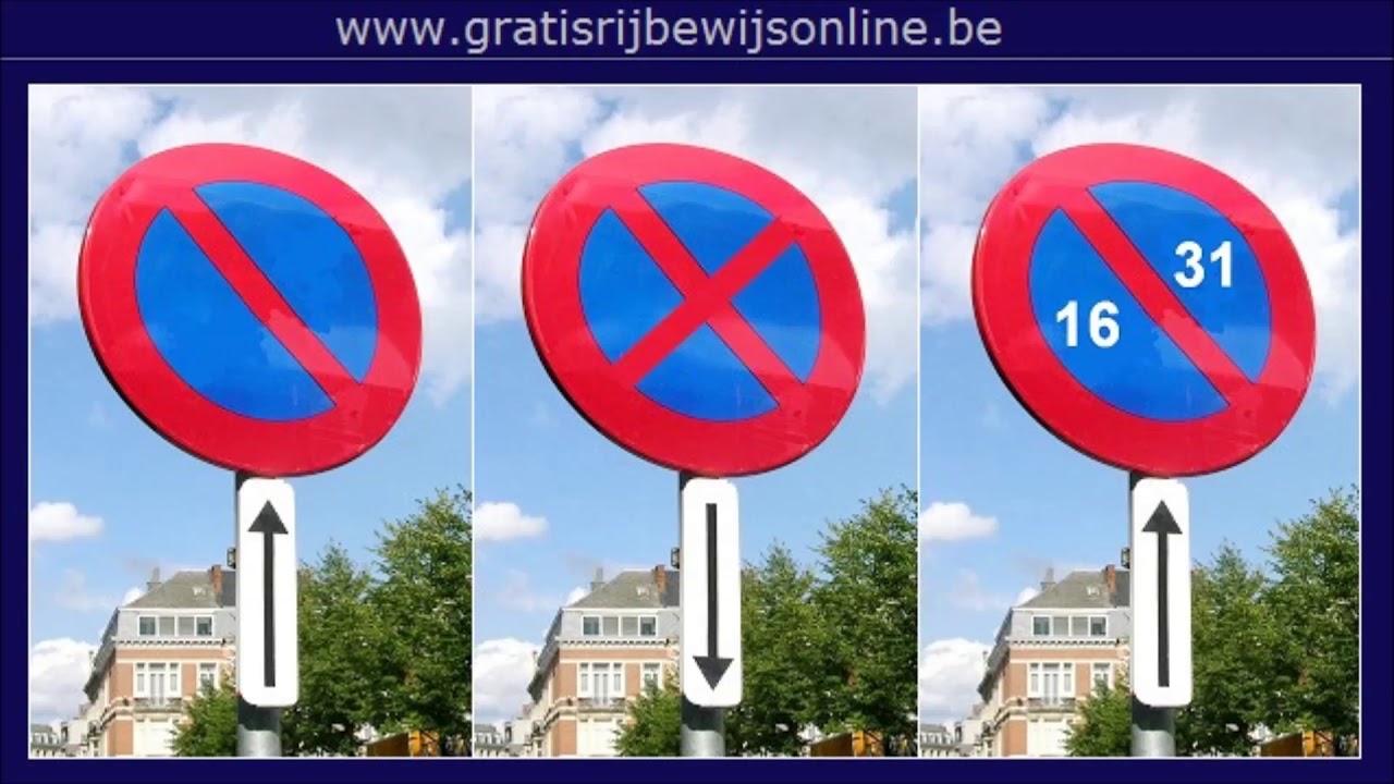 LES 26 Parkeren verboden stilstaan mag - YouTube - Verkeersbord Verboden Te Parkeren En Stilstaan