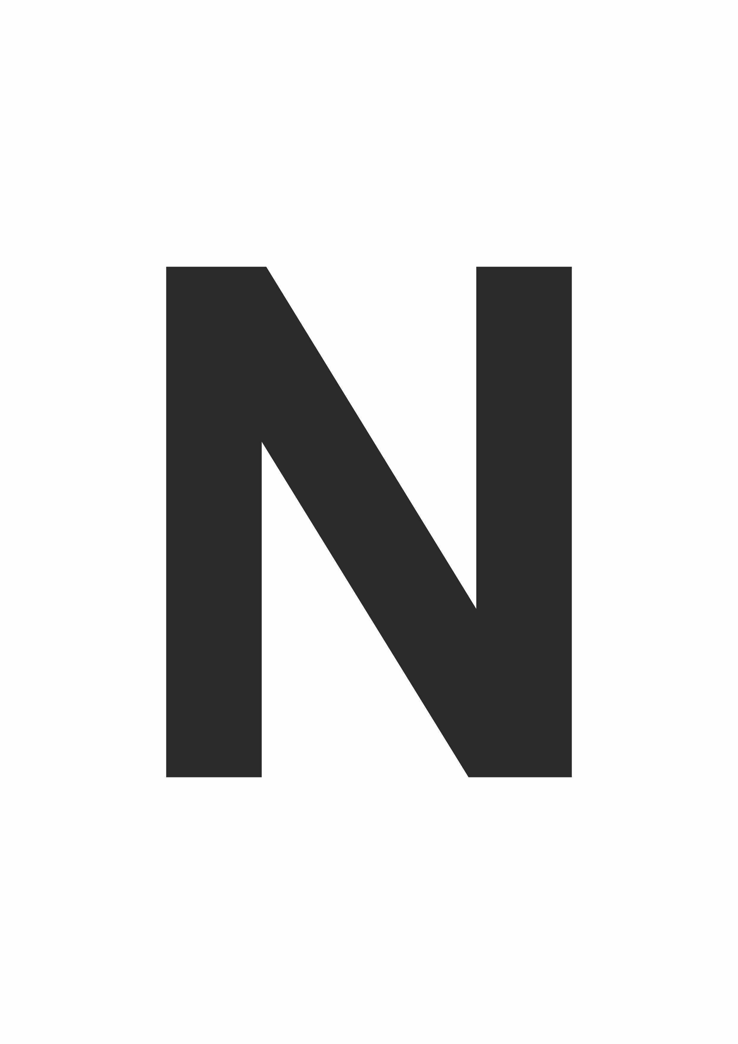 Letter N Printable - N Term Geschiedenis Havo 2024