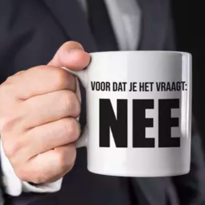 Mok Voor Op Het Werk