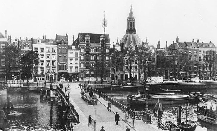 Leuvehaven Rotterdam (jaartal: 1930 tot 1940) - Foto's SERC | Rotterdam - Oud Rotterdam Voor 1940