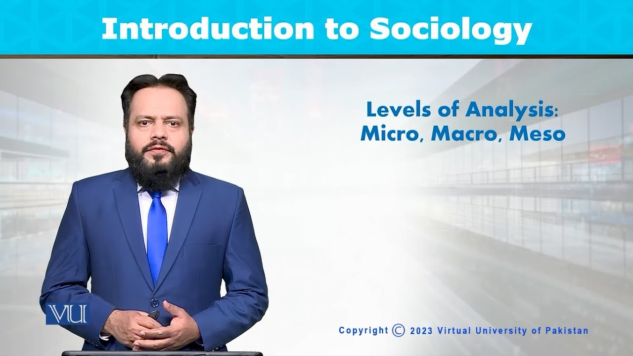 Levels of Analysis: Micro, Macro, Meso | Introduction to Sociology - Micro Meso Macro Niveau Social Work