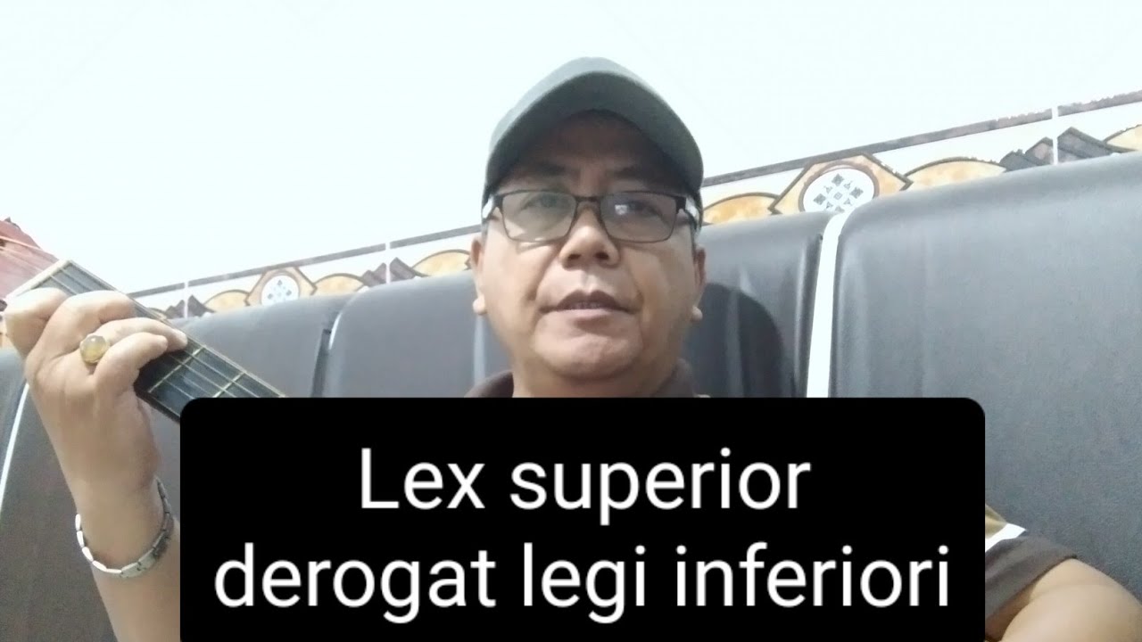 Lex Superior Derogat Legi Inferiori