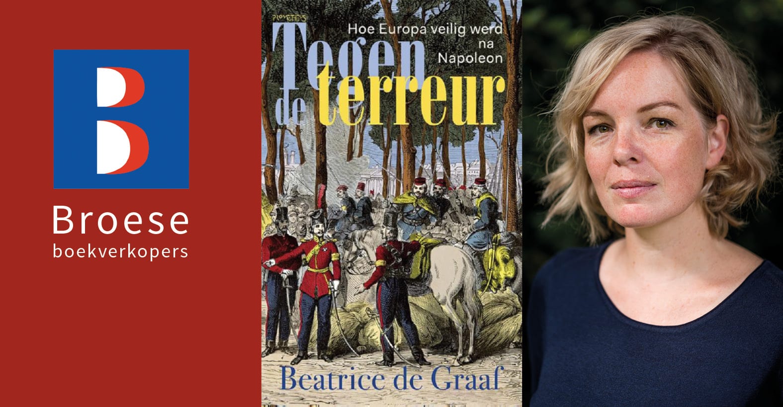 Lezing Beatrice de Graaf 'Tegen de terreur - City of Literature - Boek Beatrice De Graaf