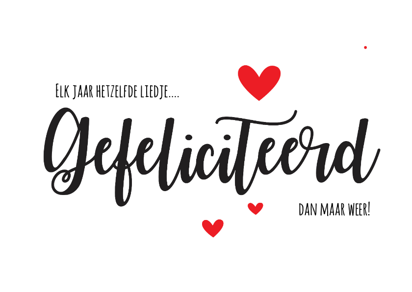 Liedje Dit Is Je Verjaardag
