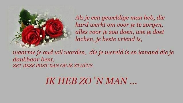 Gedicht Voor Mijn Man