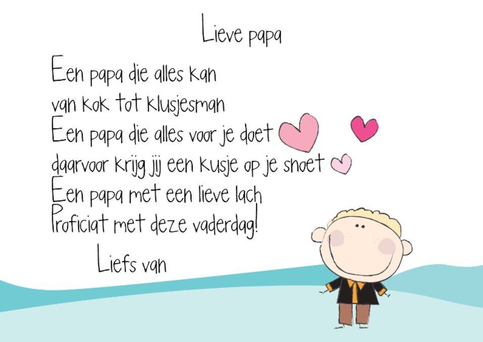 Lieve papa jongen - Vaderdag kaarten | Vaderdag, Eerste vaderdag - Gedicht Voor Je Vader