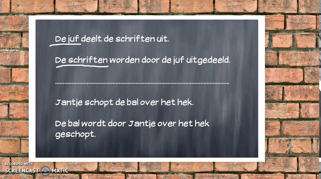 lijdend en bedrijvend - YouTube - Lijdende En Bedrijvende Vorm Oefenen