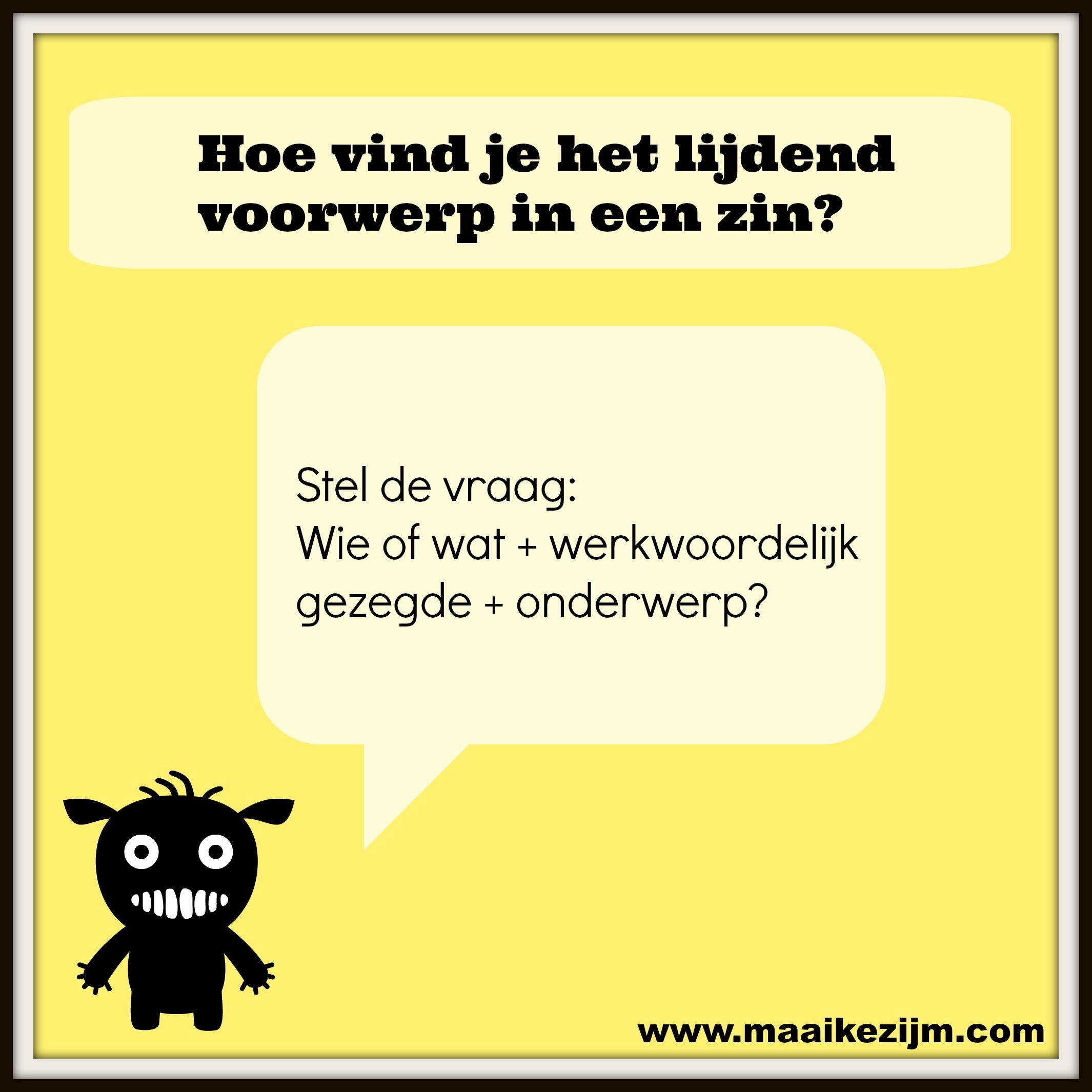 Meewerkend Voorwerp In Een Zin