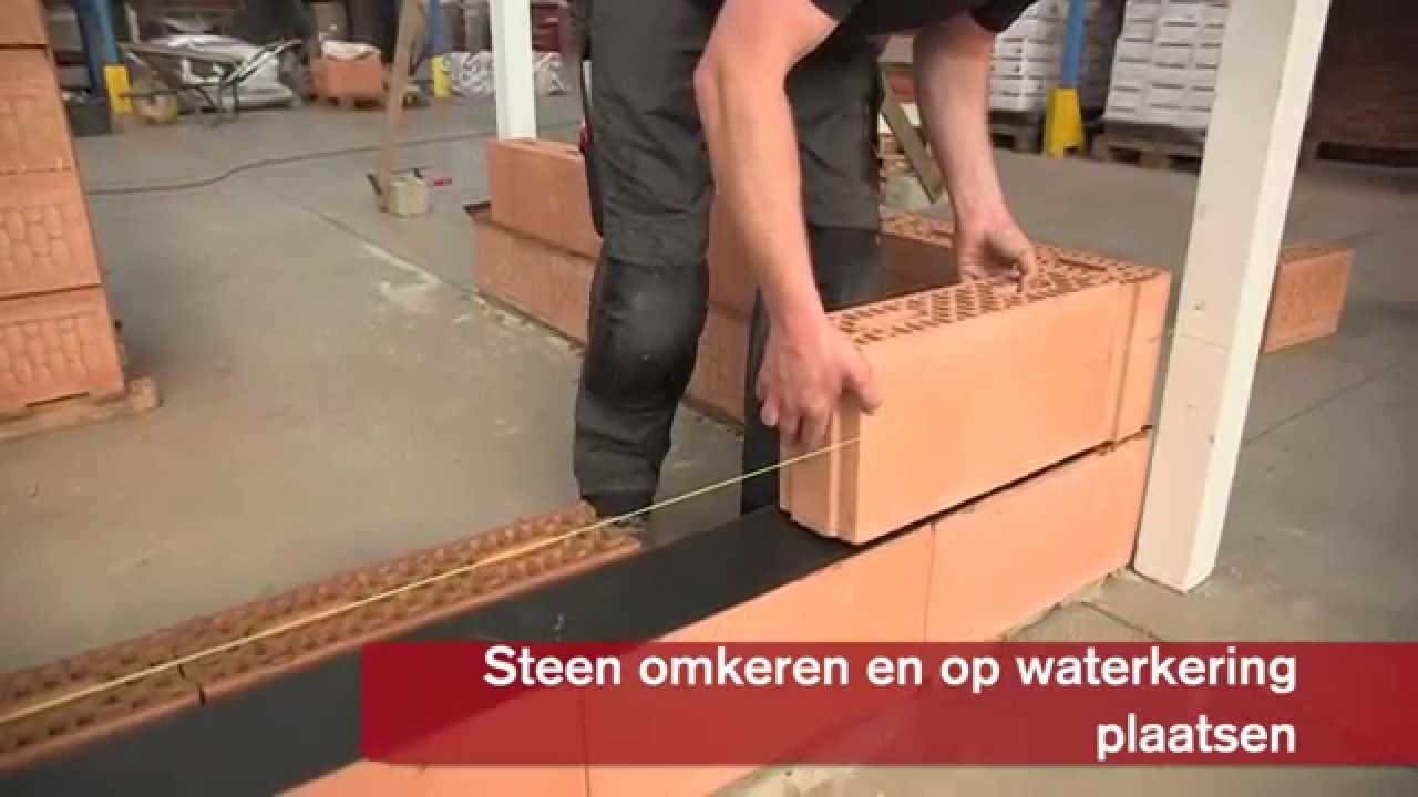 Lijmen van snelbouwstenen | Porotherm Lijm-Systeem - YouTube - Hoeveel Stenen Moet Je Per Dag Eten