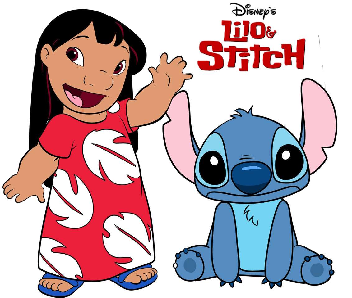 Lilo et Stitch - puzzle en ligne - Lilo En Stitch Taart Decoratie