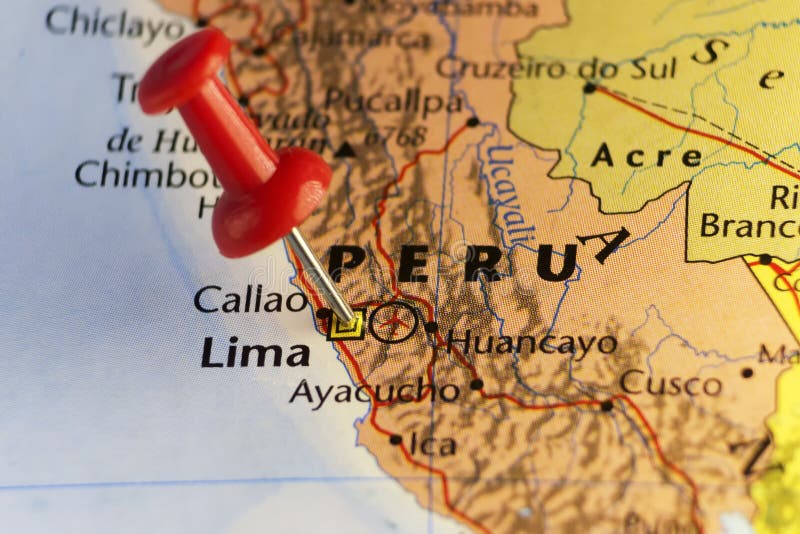 Lima On Map - Wat Is De Hoofdstad Van Peru