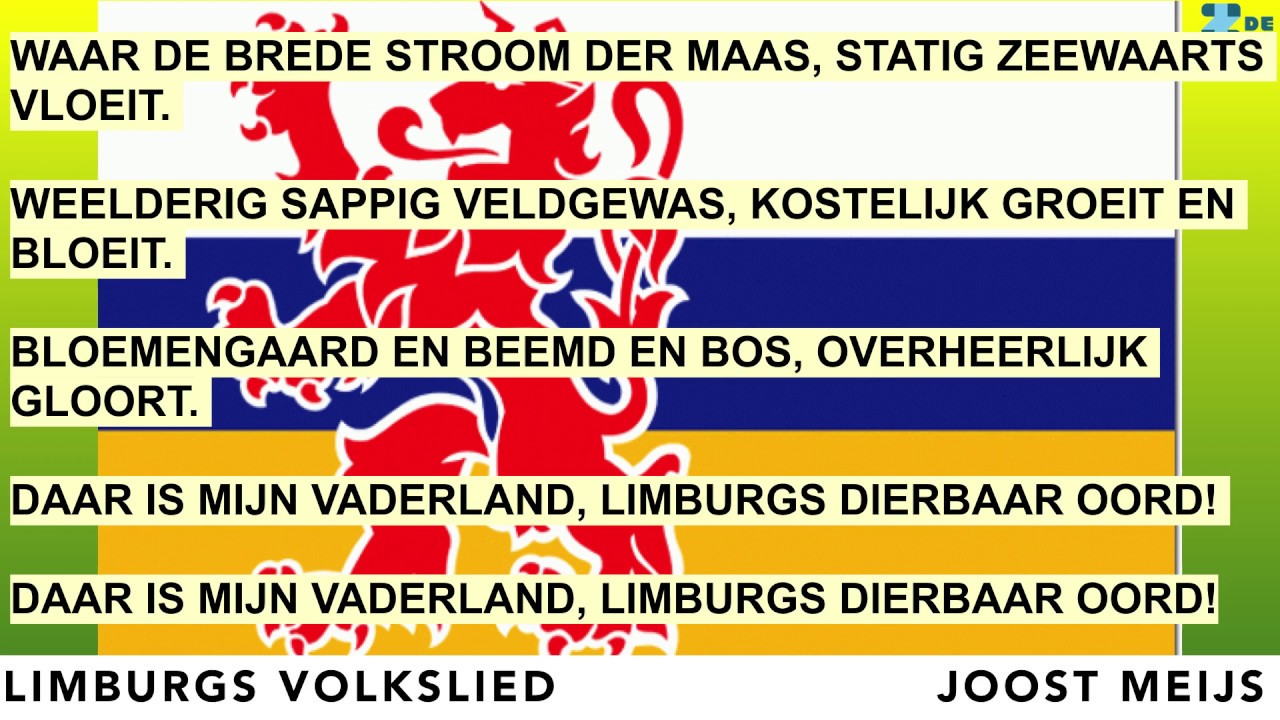 Limburg volkslied. Limburg mijn Vaderland, Waar in 't bronsgroen - Wat Is De Titel Van De Britse Troonopvolger