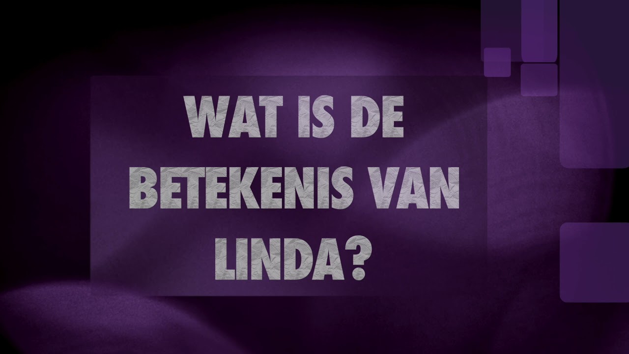 Betekenis En Herkomst Van Namen