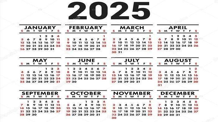 Link Download Kalender 2025, Lengkap dengan Libur dan Tanggal Merah - Zaterdag 20 Januari 2025