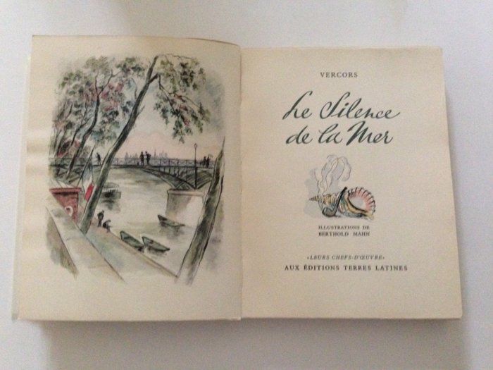 Literature; Vercors - Le Silence de la Mer - Undated - Catawiki - Vercors Silence De La Mer