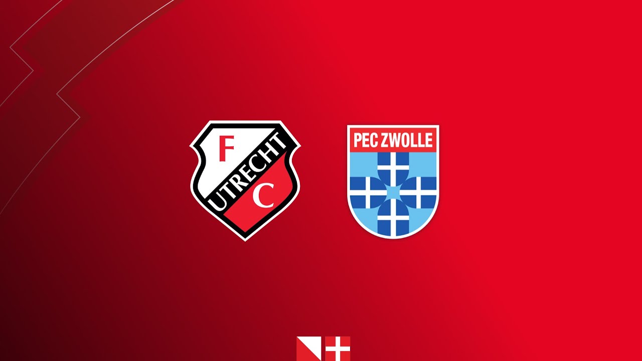 Fc Utrecht - Pec Zwolle Tijdlijn