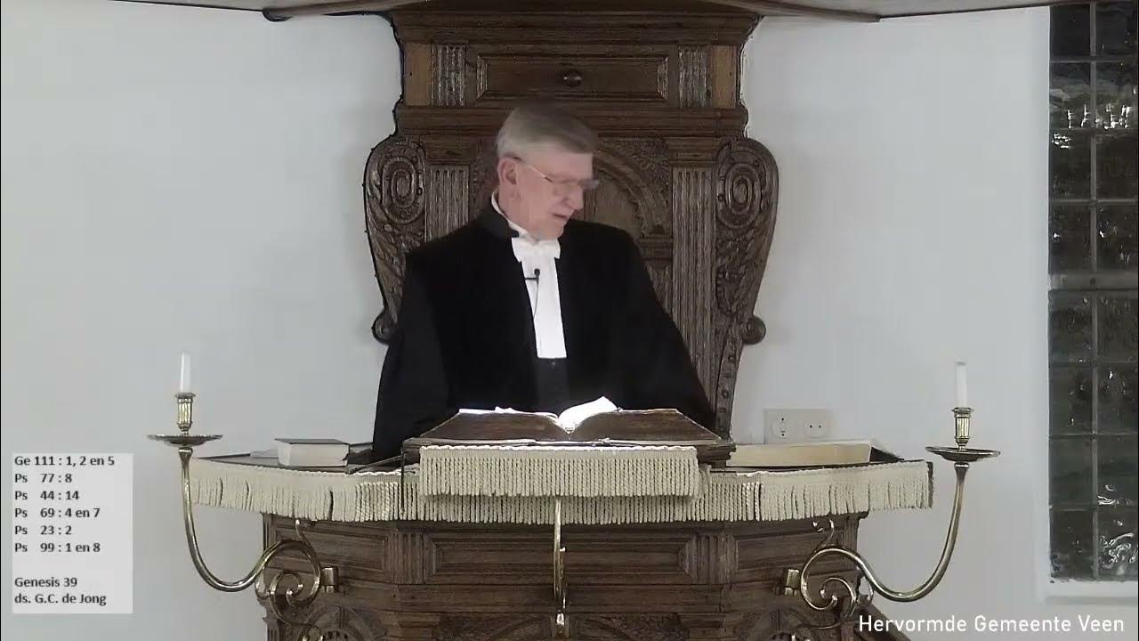 Live stream HGV - Avonddienst 3 December 2023 - ds. G.C. de Jong - Ds De Jong Sliedrecht