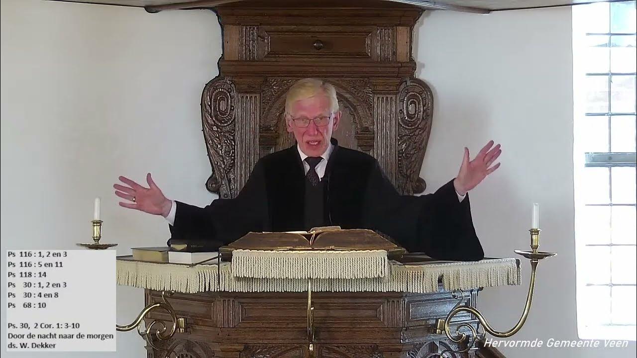 Live stream HGV - Avonddienst 30 April 2023 - Ds. W.Dekker (Oosterwolde - Ds W Dekker Oosterwolde