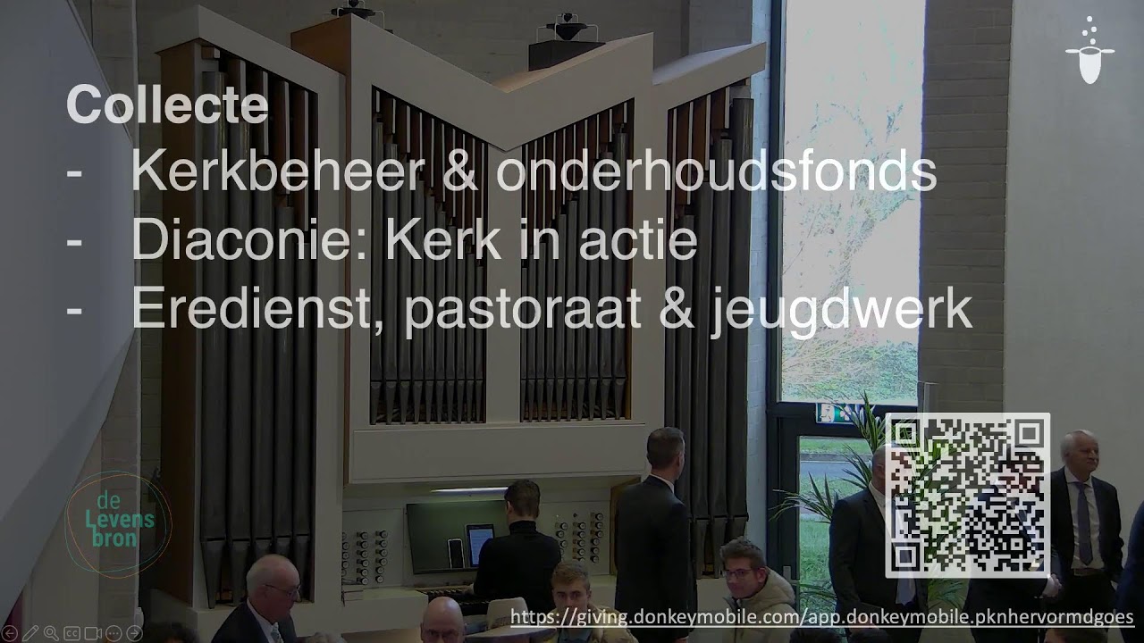 Live uitzending Hervormde Gemeente De Levensbron - YouTube - De Levensbron Goes Kerkdienst Beluisteren Live