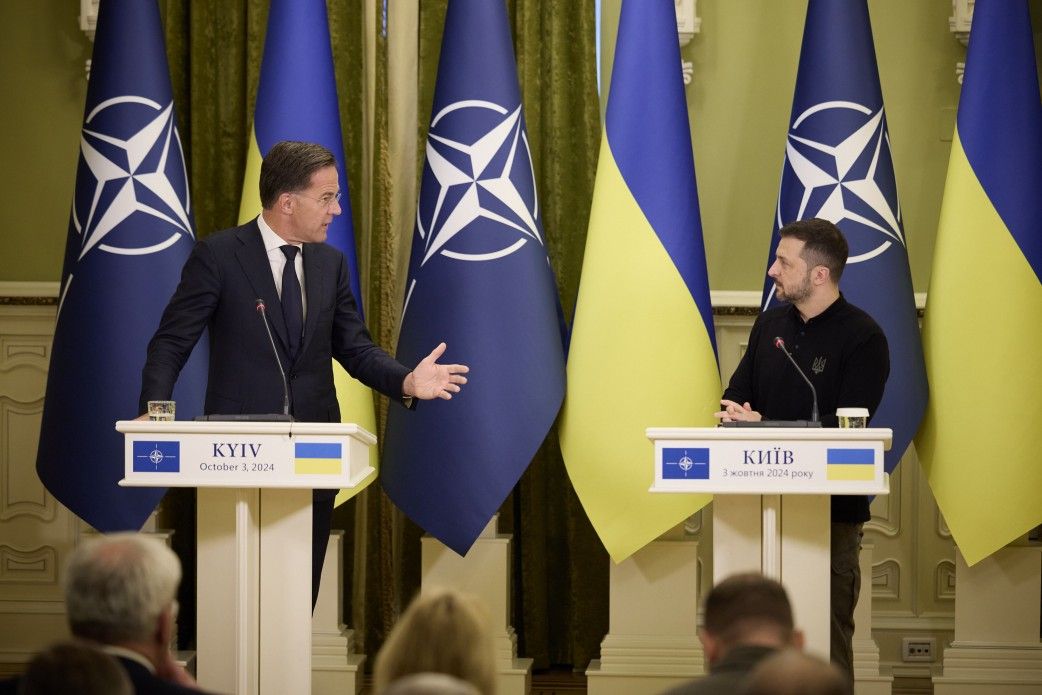Ontving Zelensky En Rutte Op Top