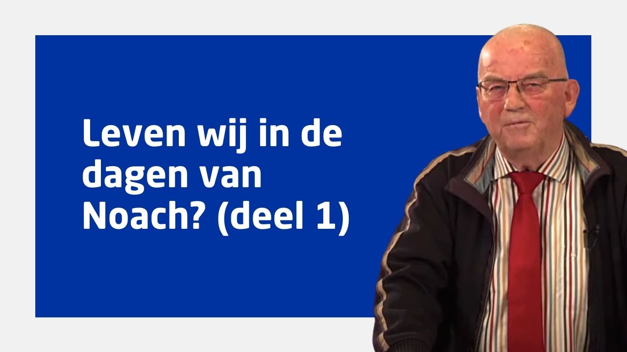 Livestream met ds. Dick Langhenkel over 'Leven wij in de dag - Leven Wij In De Dagen Van Noach