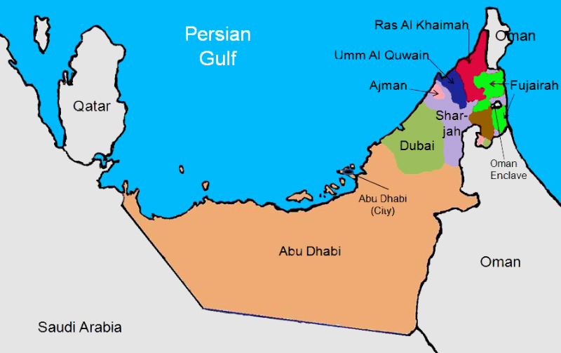 Location - Dubai Travel - Waar Ligt Dubai In De Wereld