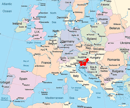 Hoe Groot Is Slovenië Tov Nederland