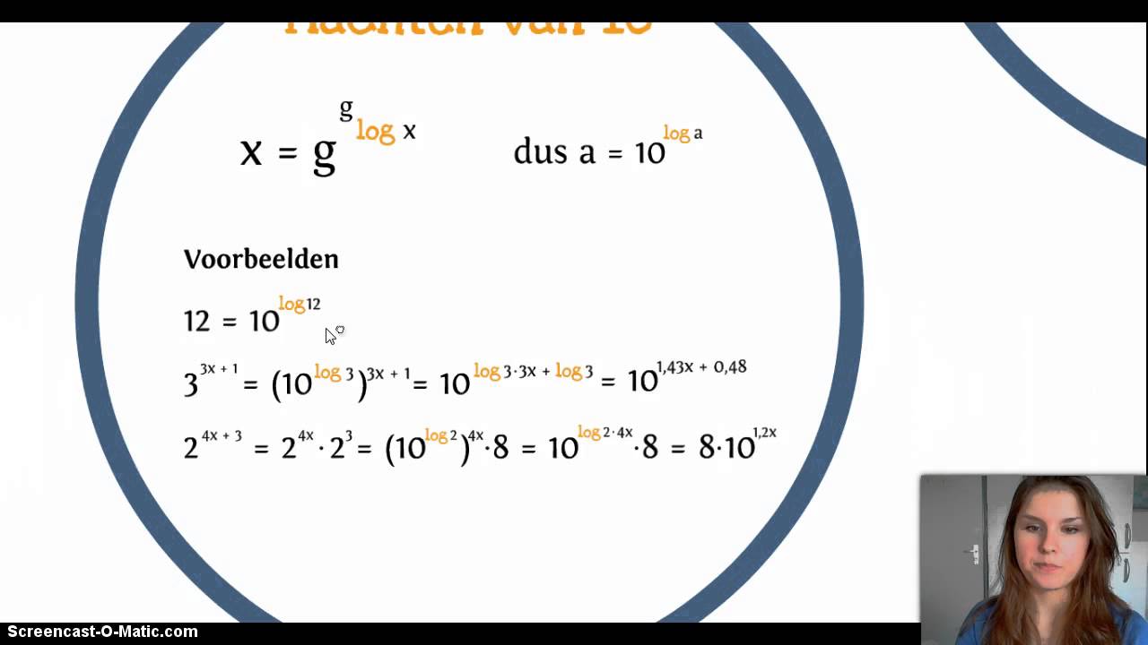 Logaritmen: Als macht van 10 schrijven - Wiskunjeleren (oud) - YouTube - Hoe Haal Je Rekenmachine Uit Examenstand