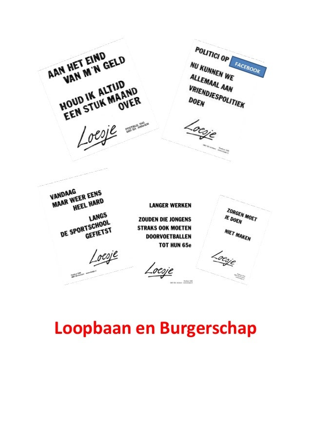 Loopbaan en burgerschap - Loopbaan En Burgerschap Mbo 4