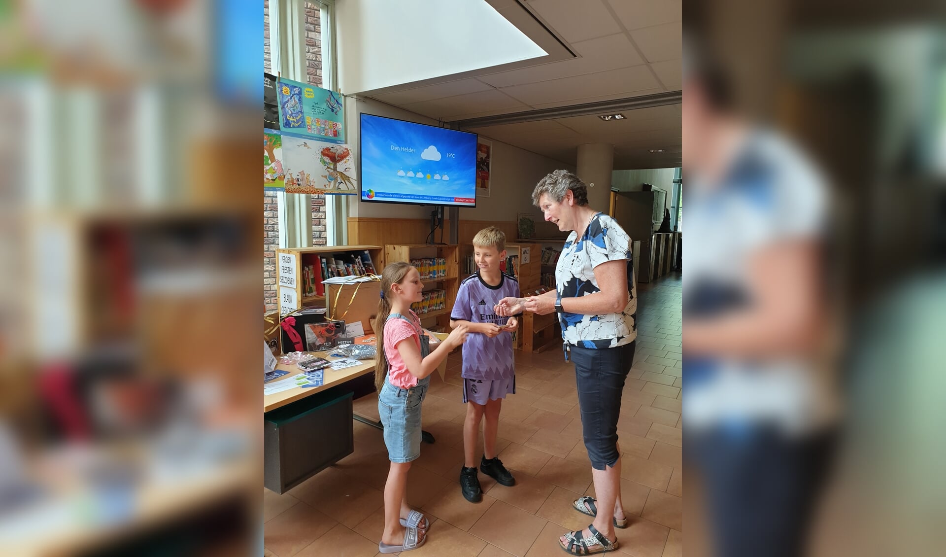 Loterij voor vernieuwing van schoolbibliotheek op PCBS de Fontein in - De Fontein Den Helder